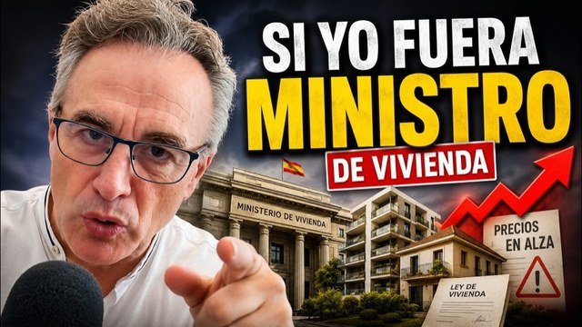 Miniatura del vídeo: Qué Haría para SOLUCIONAR el PROBLEMA de la VIVIENDA en ESPAÑA